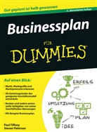 Steven D Peterson, Steven D. Peterson, Pau Tiffany, Paul Tiffany, Paul Peterson Tiffany - Businessplan Fur Dummies