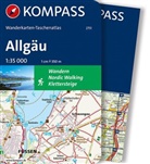 KOMPASS-Karten GmbH, KOMPASS-Karten GmbH - KOMPASS Wanderkarten-Taschenatlas Allgäu 1:35.000