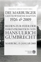 Sonj Fielitz, Sonja Fielitz, SCHMITT, Schmitt, Arbogast Schmitt - Die Marburger Geisteswissenschaften 1926 und 2009