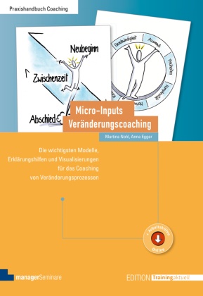 Anna Egger, Martin Nohl, Martina Nohl, Martina (Dr. Nohl - Micro-Inputs Veränderungscoaching Die wichtigsten Modelle, Erklärungshilfen und Visualisierungen für das Coaching von Veränderungsprozessen. Mit Online-Angebot