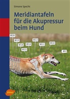 Simone Specht, Heike Schmidt-Röger - Meridiantafeln für die Akupressur beim Hund