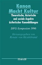 Renate von Heydebrand, Renat von Heydebrand, Renate von Heydebrand - Kanon Macht Kultur