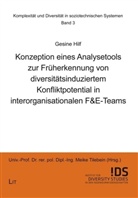 Gesine Hilf - Konzeption eines Analysetools zur Früherkennung von diversitätsinduziertem Konfliktpotential in interorganisationalen F&E-Teams