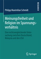 Philipp M. Schmidt, Philipp Maximilian Schmidt - Meinungsfreiheit und Religion im Spannungsverhältnis