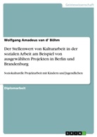 Wolfgang Amadeus van d' Böhm, Wolfgang Amadeus van d' Böhm - Der Stellenwert von Kulturarbeit in der sozialen Arbeit am Beispiel von ausgewählten Projekten in Berlin und Brandenburg