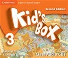 Caroline Nixon, Caroline Tomlinson Nixon, Michael John Tomlinson - Kid''s Box for Spanish Speakers Level 3 Class Audio Cds (4) (Audio book)