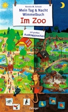 Kerstin Schuld, Kerstin M. Schuld, Kerstin Schuld, Kerstin M. Schuld - Mein Tag & Nacht Wimmelbuch. Im Zoo