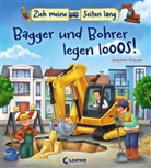 Joachim Krause, Joachim Krause, Loewe Meine allerersten Bücher, Loewe Meine allerersten Bücher - Zieh meine Seiten lang - Bagger und Bohrer legen los!