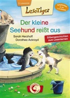 Sarah Herzhoff, Dorothea Ackroyd, Loewe Erstlesebücher - Der kleine Seehund reißt aus