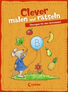 Loew Lernen und Rätseln, Loewe Lernen und Rätseln, Loewe Lernen und Rätseln - Clever malen und rätseln - Übungen für den Schulstart