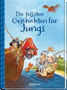 Isabel Abedi, Cornelia Funke, Kaufmann Verlag, Klaus-Peter Wolf - Die tollsten Geschichten für Jungs, m. 1 Beilage