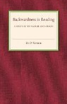 M. D. Vernon, Vernon M. D. - Backwardness in Reading