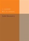 C. Godfrey, C. Siddons Godfrey, Godfrey C., A. W. Siddons, Siddons A. W. - Solid Geometry