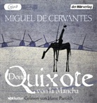 Miguel de Cervantes, Miguel de Cervantes Saavedra, Hans Paetsch - Don Quixote von la Mancha, 2 MP3-CDs (Hörbuch)