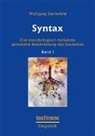 Wolfgang Sternefeld - Syntax 1