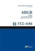 Constanze Fischer-Czermak, Herbert Kalb, Hansjörg Sailer, Andreas Tschugguel, Attila Fenyves, Ferdinand Kerschner... - Großkommentar zum ABGB - Klang Kommentar