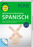 PONS Wortschatz-Hörtraining Spanisch, 1 MP3-CD (Hörbuch)