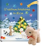 Johanna Ignjatovic, Antonia Spang, Johanna Ignjatovic - 10 Weihnachtssterne für Rica, m. Stoffschaf