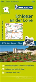 Carte Zoom 116, XXX, ZOOM FRANCE, MICHELI, Michelin - Val de Loire et ses châteaux 1:150 000