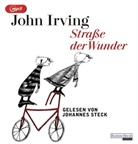 John Irving, Johannes Steck - Straße der Wunder, 3 Audio-CD, 3 MP3 (Hörbuch)