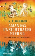 A F Harrold, A. F. Harrold, A.F. Harrold, Emily Gravett - Amandas unsichtbarer Freund