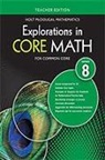 Houghton Mifflin Harcourt (COR), Holt McDougal - Explorations in Core Math for Common Core, Grade 8