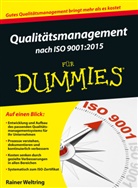 A Weltring, A. Weltring, Rainer Weltring - Qualitätsmanagement nach ISO 9001:2015 für Dummies