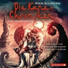 Rick Riordan, Stefan Kaminski, Lotte Ohm - Die Kane-Chroniken 2: Der Feuerthron, 6 Audio-CDs (Audio book)