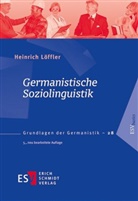 Heinrich Löffler, Heinrich (Prof. Dr.) Löffler - Germanistische Soziolinguistik