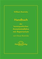 Osca Boericke, Oscar Boericke, William Boericke - Handbuch der homöopathischen Arzneimittellehre mit Repertorium