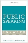 Matt Avery, Avery Matt - Public Speaking In A Week