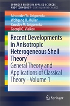 Grigor, Alexander Y Grigorenko, Alexander Y. Grigorenko, Alexander Ya Grigorenko, Alexander Ya. Grigorenko, Yaroslav M. Grigorenko... - Recent Developments in Anisotropic Heterogeneous Shell Theory