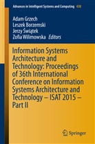 Lesze Borzemski, Leszek Borzemski, Adam Grzech, Jerzy Swiatek, Jerzy Świątek, Jerzy Swiatek et al... - Information Systems Architecture and Technology: Proceedings of 36th International Conference on Information Systems Architecture and Technology - ISAT 2015 - Part II