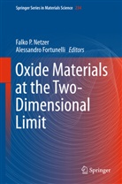 Fortunelli, Fortunelli, Alessandro Fortunelli, Falko Netzer, Falko P. Netzer, Falk P Netzer... - Oxide Materials at the Two-Dimensional Limit
