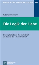 Ruben Zimmermann, Jörg Frey, Friedhel Hartenstein, Friedhelm Hartenstein, Bernd Janowski, Bernd Janowski u a... - Die Logik der Liebe