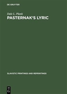 Dale L Plank, Dale L. Plank - Pasternak's lyric