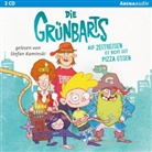 Jerry Kennet, Stefan Kaminski - Die Grünbarts - Auf Zeitreisen ist nicht gut Pizza essen, 2 Audio-CDs (Audio book)