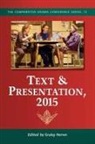 Graley Herren, Graley Herren - Text & Presentation 2015
