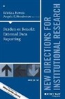 Angela E. Henderson, Ir, Kristina Powers, Kristina Henderson Powers, Angela E. Henderson, Powers... - Burden Or Benefit: External Data Reporting