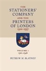 Peter W M Blayney, Peter W. M. Blayney - Stationers'' Company and the Printers of London, 1501 1557