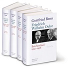 Gottfrie Benn, Gottfried Benn, Friedrich Wilhelm Oelze, Holger Hof, Stepha Kraft, Stephan Kraft... - Briefwechsel 1932-1956, 4 Teile