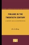 D. G. Kirby, D.G. Kirby - Finland in the Twentieth Century
