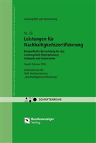 AH Ausschuss der Verbände und Kamme, AHO Ausschuss der Verbände und Kamme - Leistungen für Nachhaltigkeitszertifizierung - Leistungsbild und Honorierung