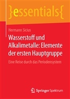 Hermann Sicius - Wasserstoff und Alkalimetalle: Elemente der ersten Hauptgruppe