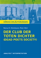 Nancy Kleinbaum, Nancy H Kleinbaum, Nancy H. Kleinbaum, Peter Weir - Nancy Kleinbaum "Der Club der toten Dichter - Dead Poets Society"