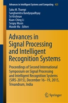 Sanghamitr Bandyopadhyay, Sanghamitra Bandyopadhyay, Sri Krishnan, Sri Krishnan et al, Kuan-Ching Li, Maode Ma... - Advances in Signal Processing and Intelligent Recognition Systems