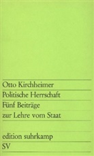 Otto Kirchheimer - Politische Herrschaft