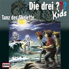 Boris Pfeiffer - Die drei ??? Kids - Tanz der Skelette, Audio-CD (Hörbuch)