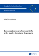 Julia Felicitas Jüngst - Der europäische verfahrensrechtliche ordre public - Inhalt und Begrenzung