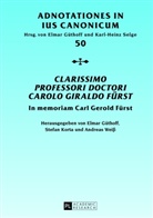 Elmar Güthoff, Stefan Korta, Andreas Weiß - "Clarissimo Professori Doctori Carolo Giraldo Fürst"